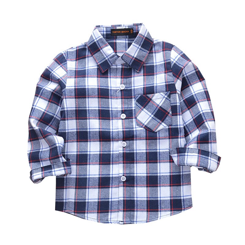 Boys' Cotton Flannel Shirt