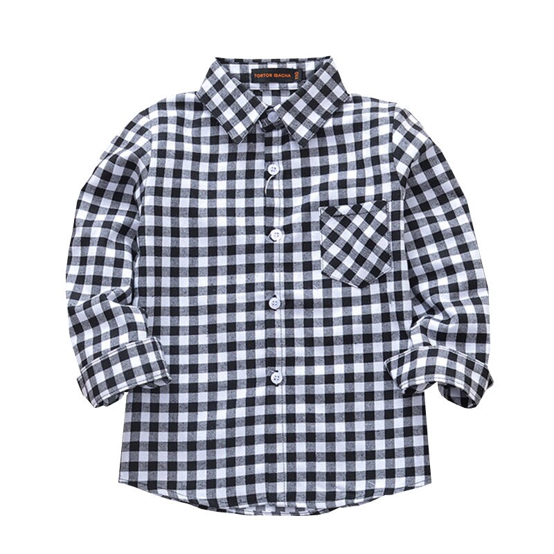 Boys' Cotton Flannel Shirt