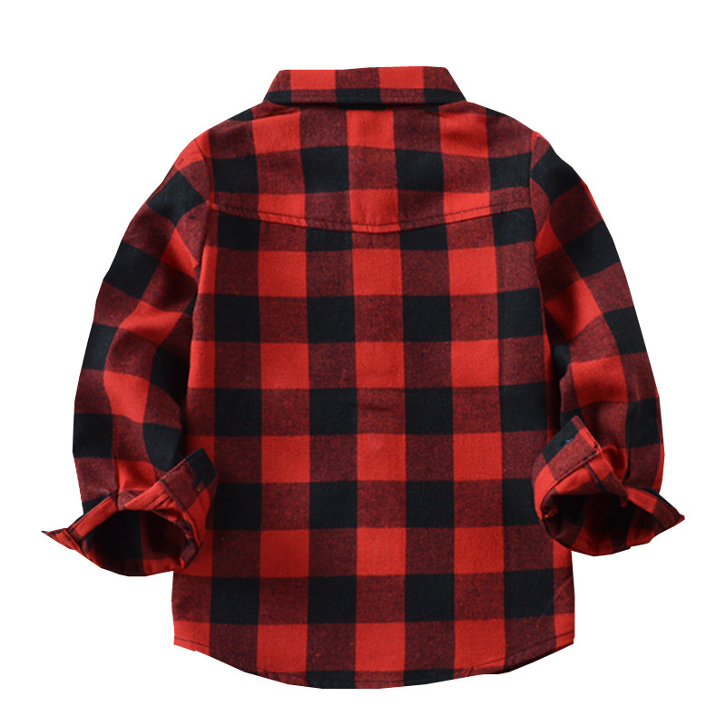 Boys' Cotton Flannel Shirt