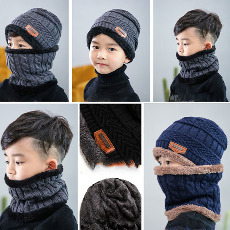 Boys Knitted Wool Hat Boys Knitted Wool Hat