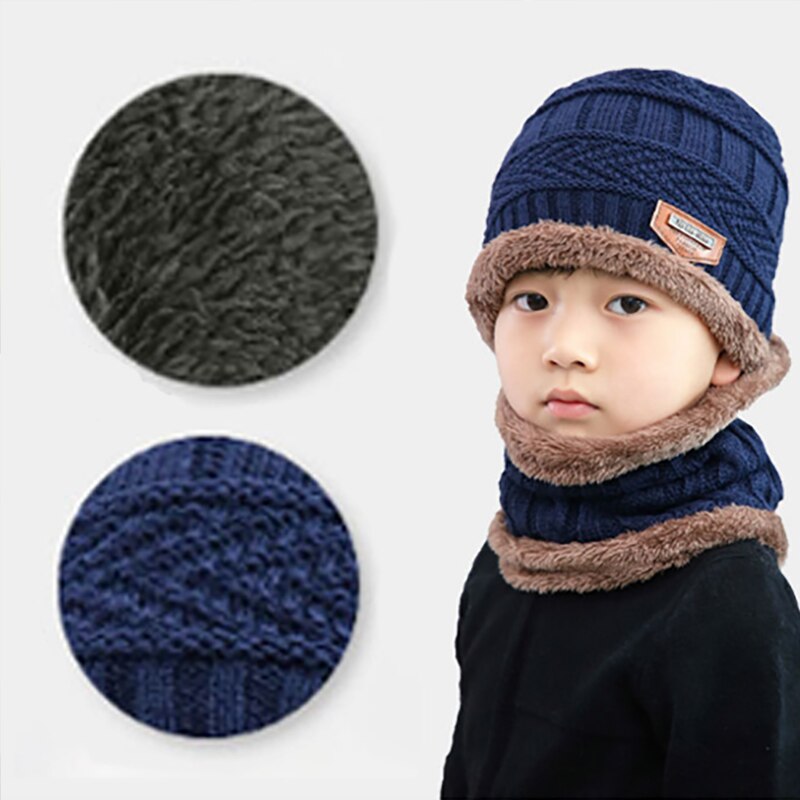 Boys Knitted Wool Hat Boys Knitted Wool Hat