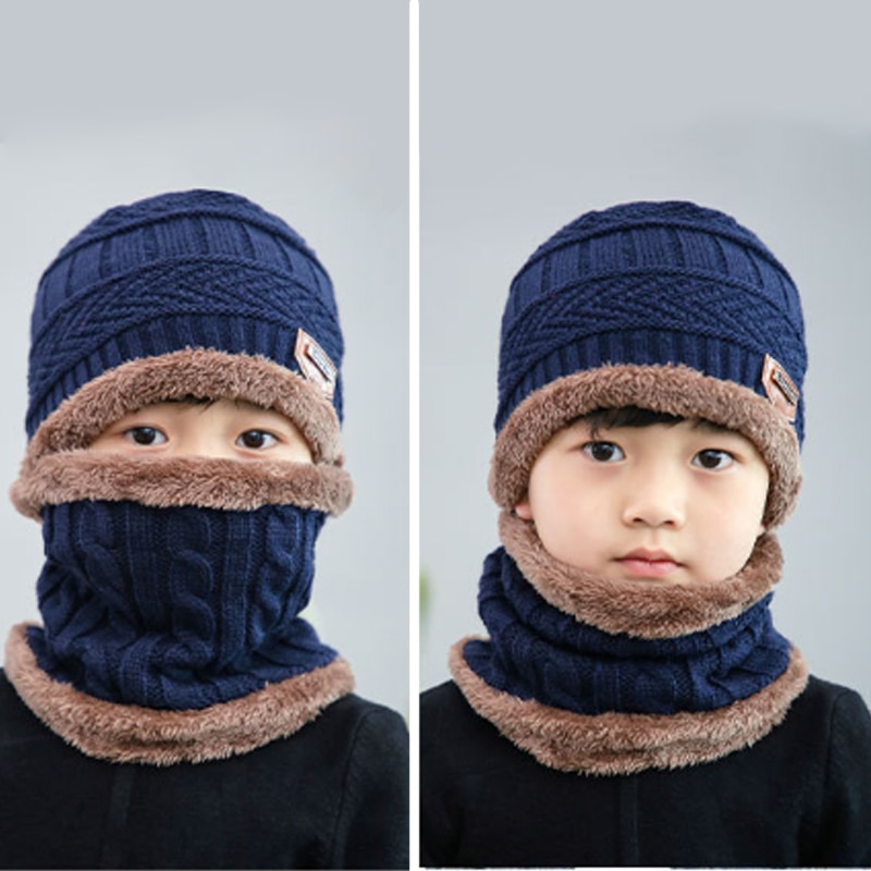Boys Knitted Wool Hat Boys Knitted Wool Hat
