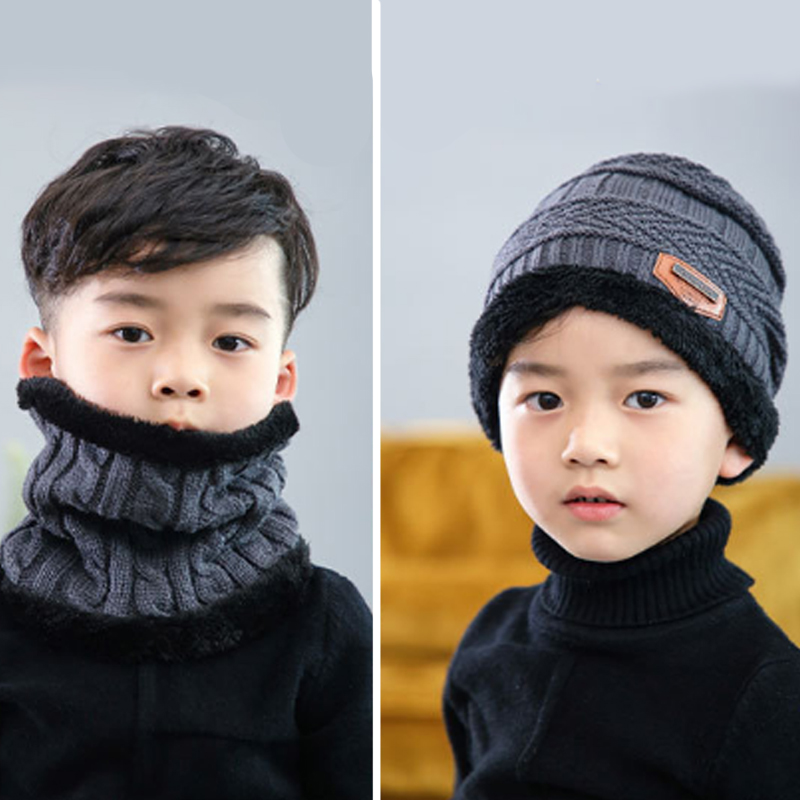 Boys Knitted Wool Hat Boys Knitted Wool Hat
