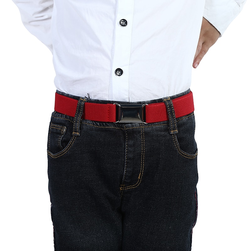 Fashion Elastic Canvas Belt for Boys