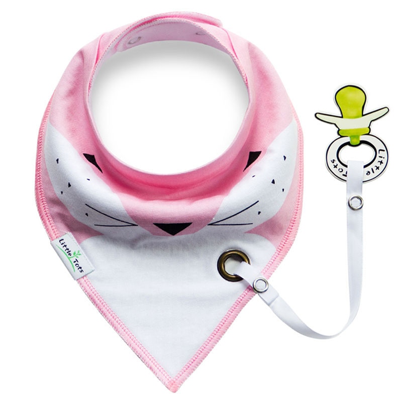Colorful Triangular Baby Bib