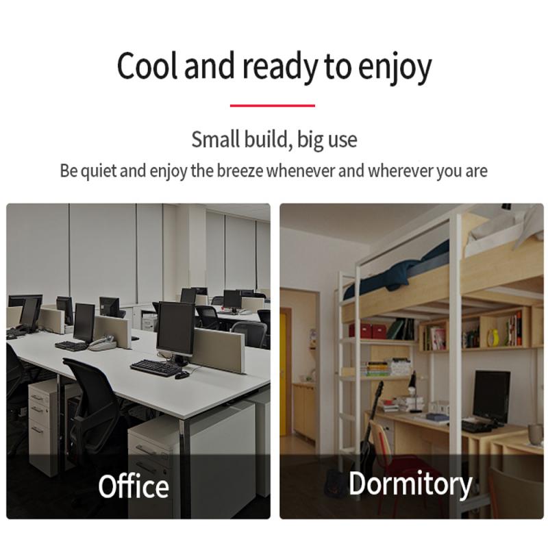 Rotatable Rechargable Desktop USB Fan