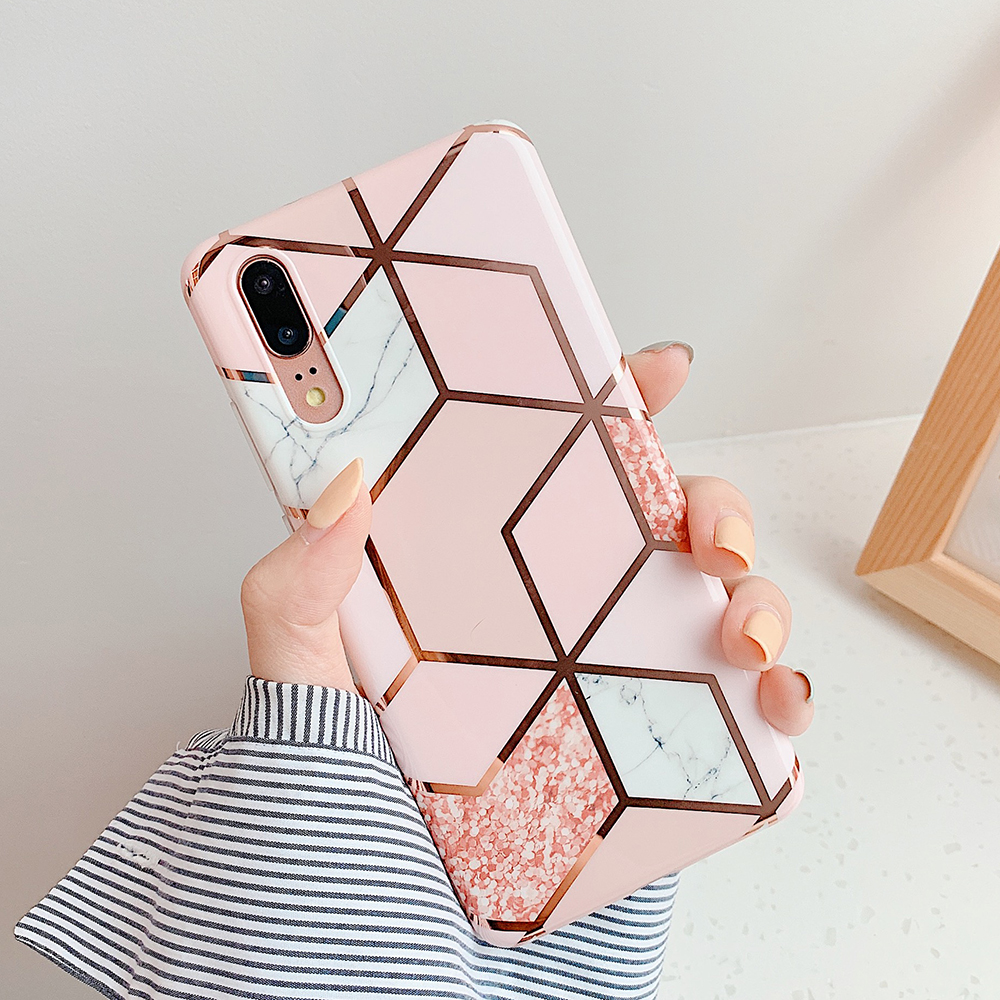 Geometric Marble Patterned Phone Cases Geometric Marble Patterned Phone Cases
