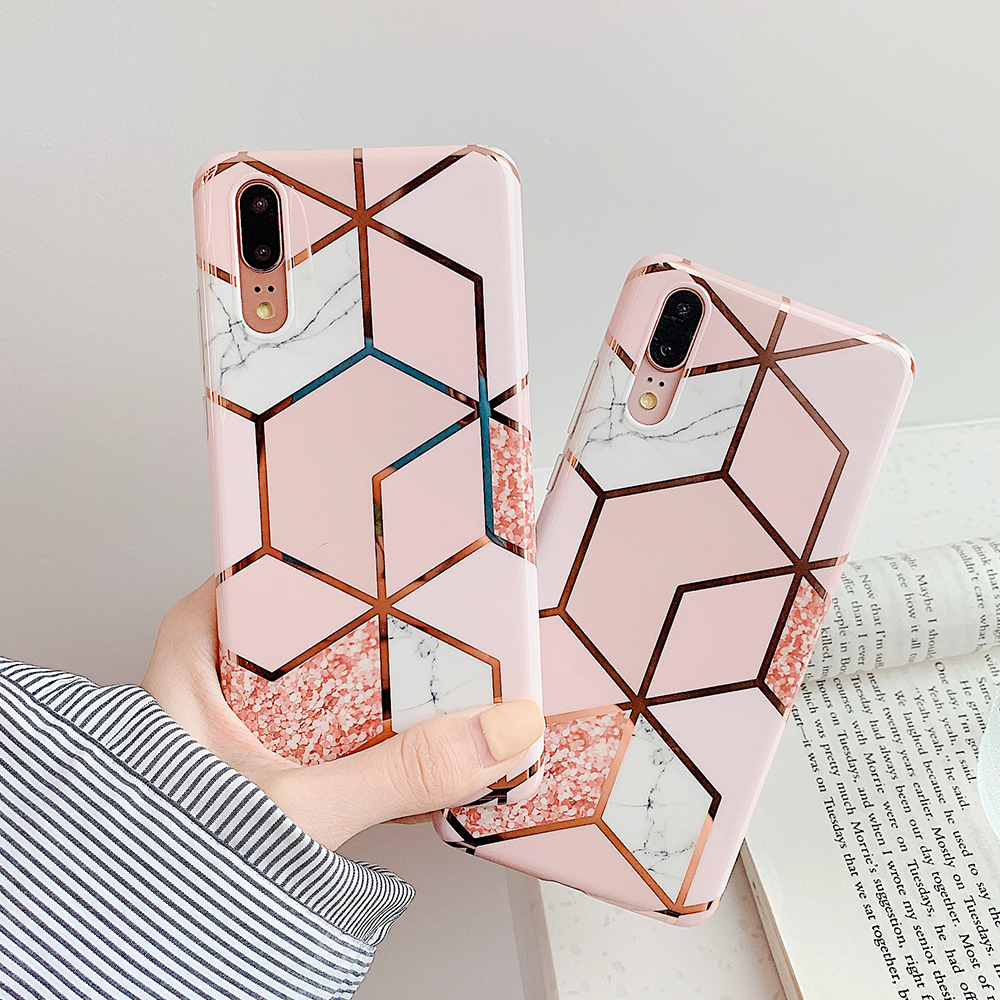 Geometric Marble Patterned Phone Cases Geometric Marble Patterned Phone Cases
