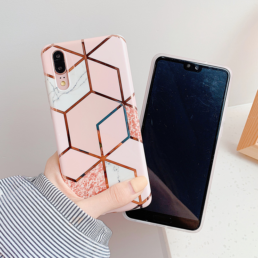 Geometric Marble Patterned Phone Cases Geometric Marble Patterned Phone Cases