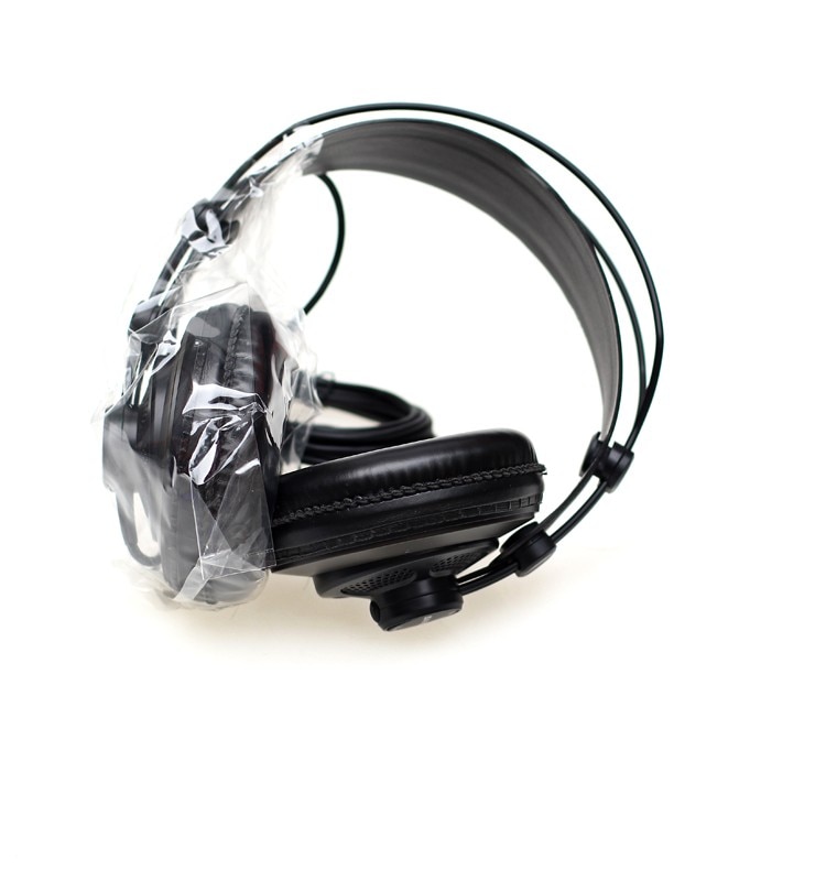 Stereo Black Headphones Stereo Black Headphones