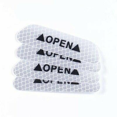 Car Door Universal Safety Sticker Set 4 Pcs Car Door Universal Safety Sticker Set 4 Pcs