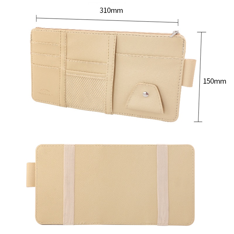 Car Sun Visor Organizer Bag