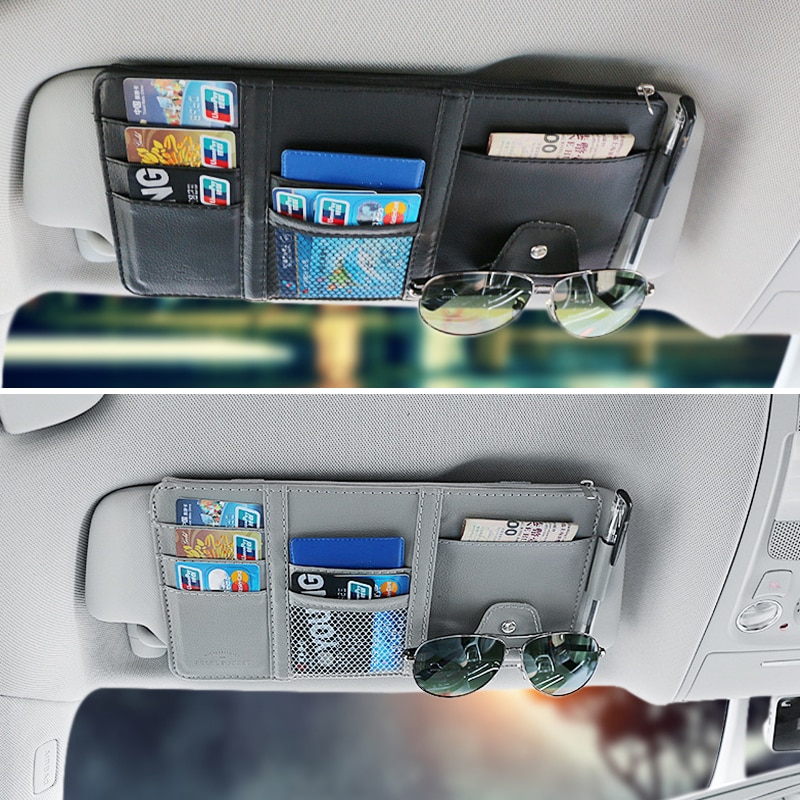 Car Sun Visor Organizer Bag