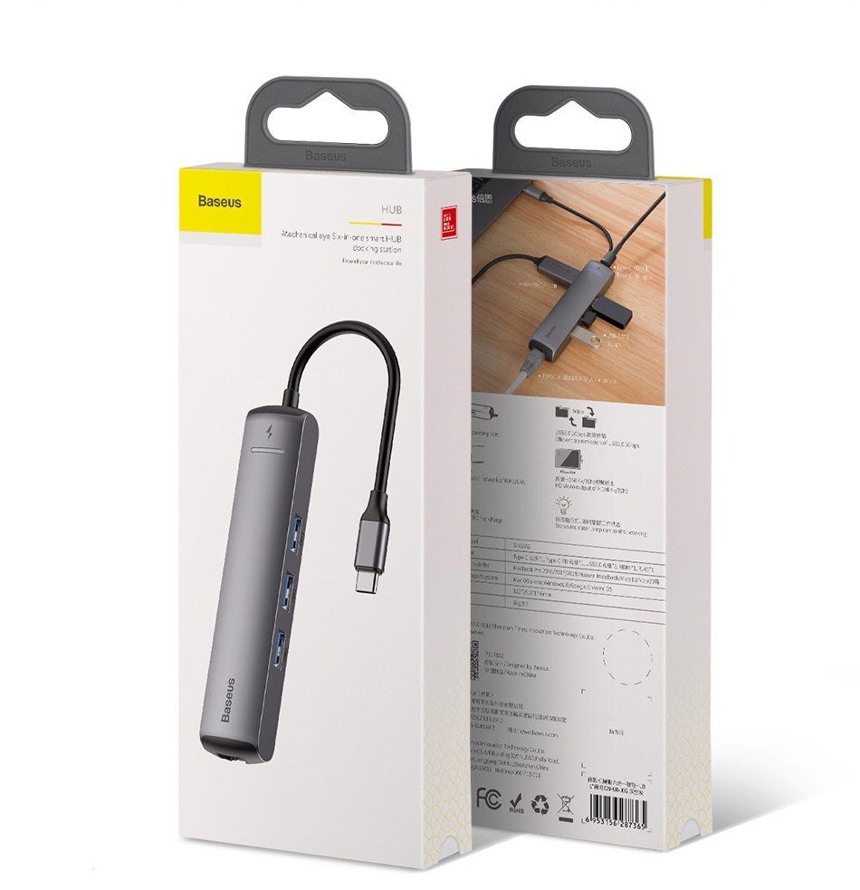 Compact Type-C USB Hub