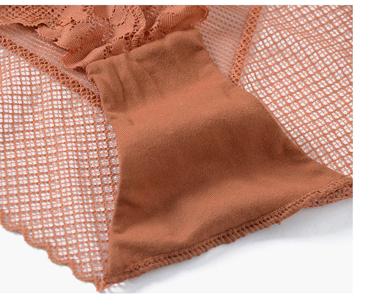 Embroidered Lace Push-up Bra and Panty Lingerie Set for Women