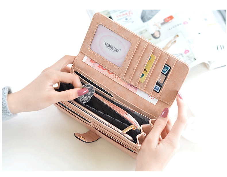 Women's Large Capacity Long Wallet Women's Large Capacity Long Wallet