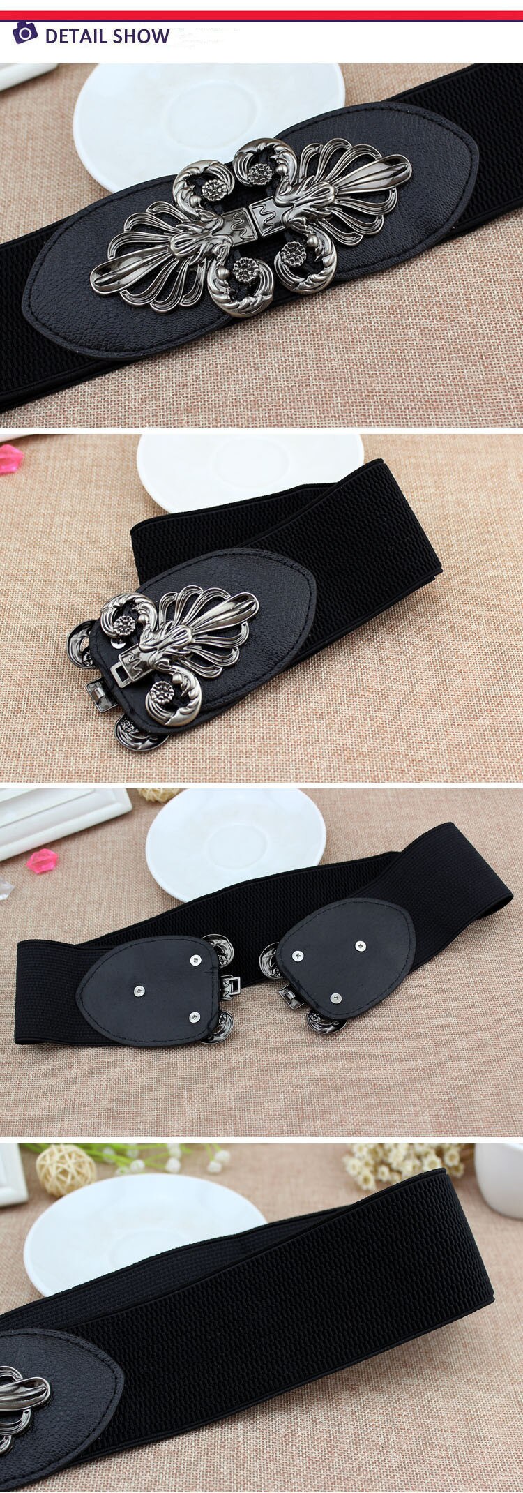 Women's Korean Style Elastic Wide Belt Women's Korean Style Elastic Wide Belt