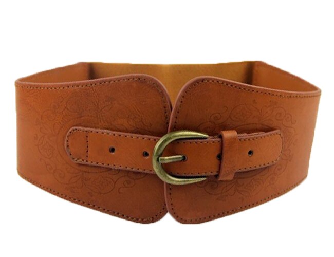 Women's Vintage Style Wide Belt