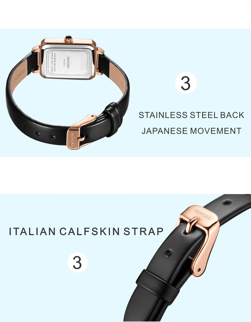 Women's Quartz Movement Waterproof Watches