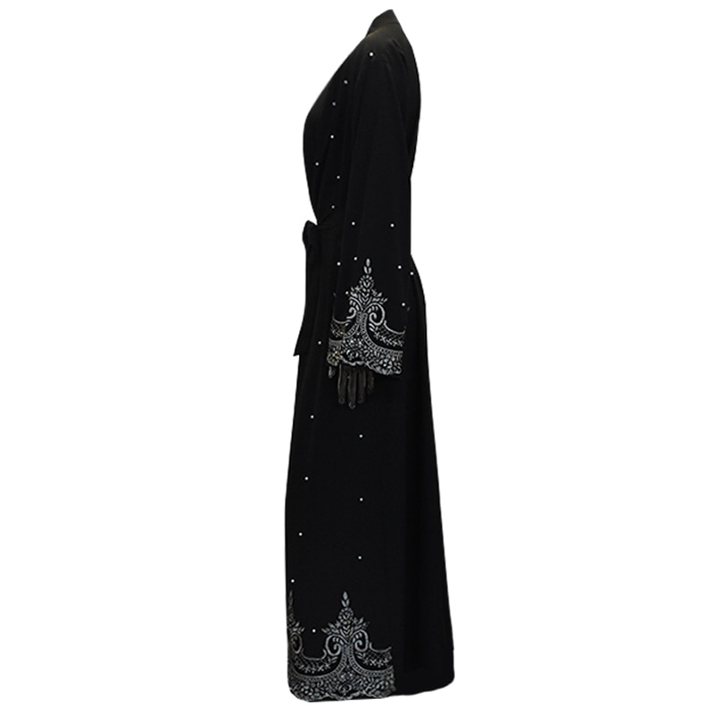 Black Pearls Women's Abaya