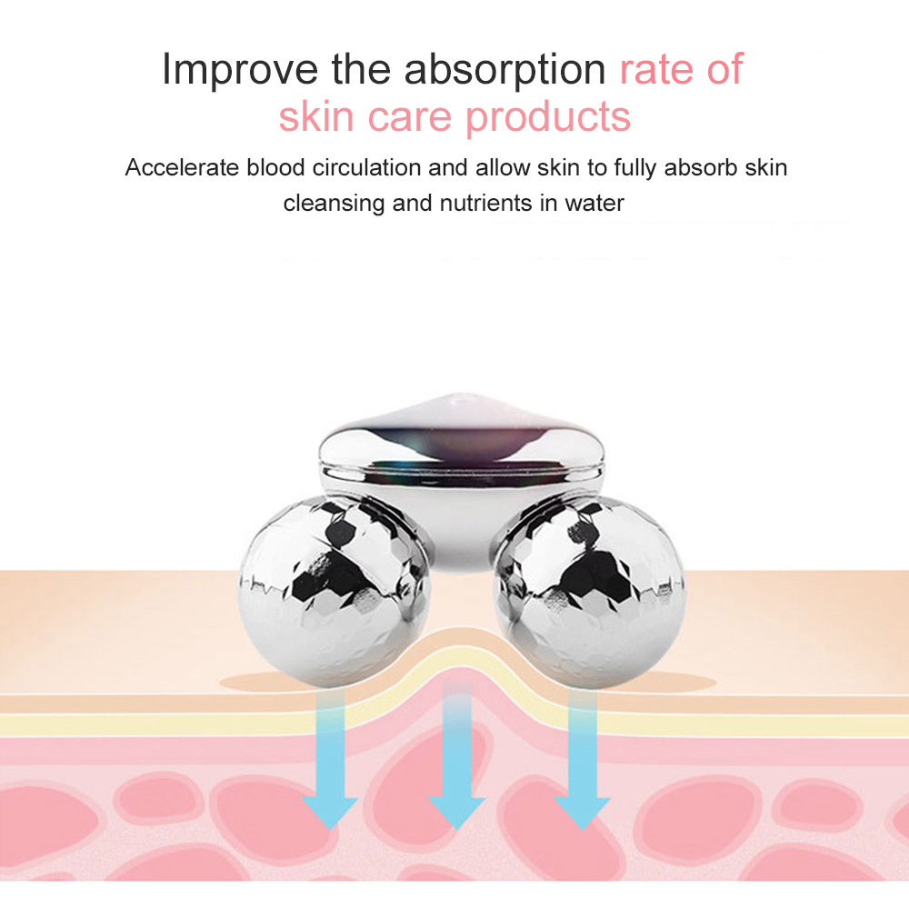 3D Rolling Massager for Face and Body