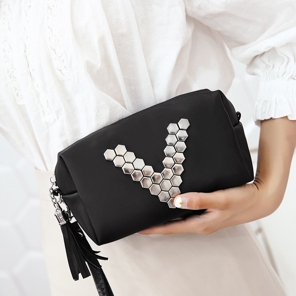 V Mosaic Cosmetic Bag