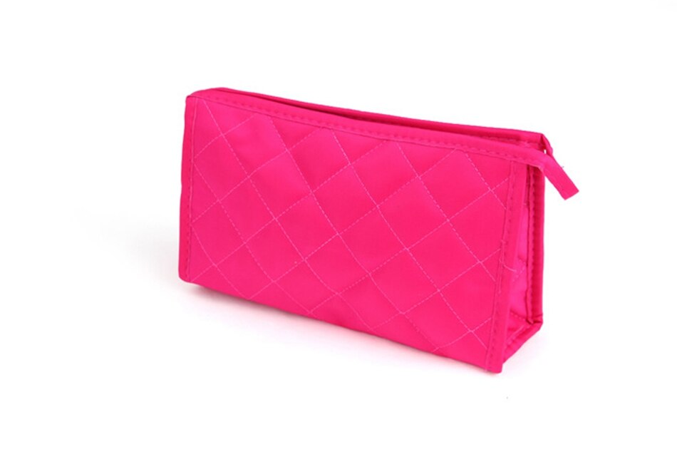 Women's Quilted Cosmetic Bag