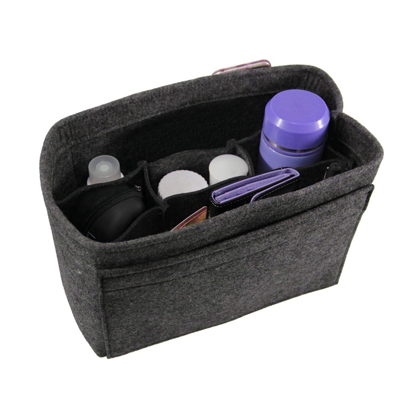 Portable Multi-Functional Felt Cosmetic Bags Portable Multi-Functional Felt Cosmetic Bags