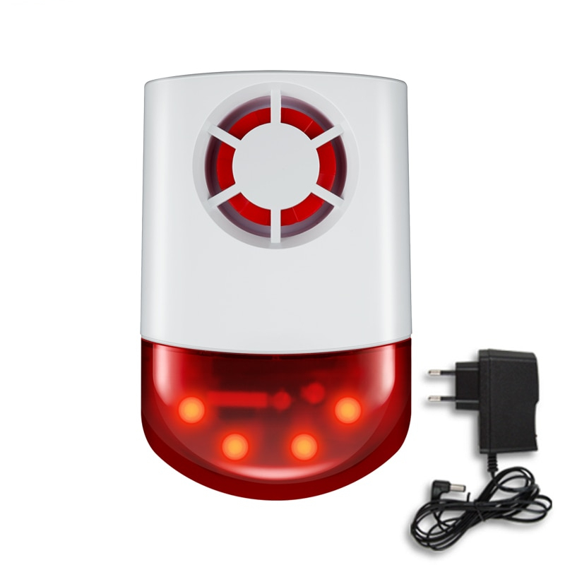 Waterproof Wireless Siren with LED Strobe Waterproof Wireless Siren with LED Strobe