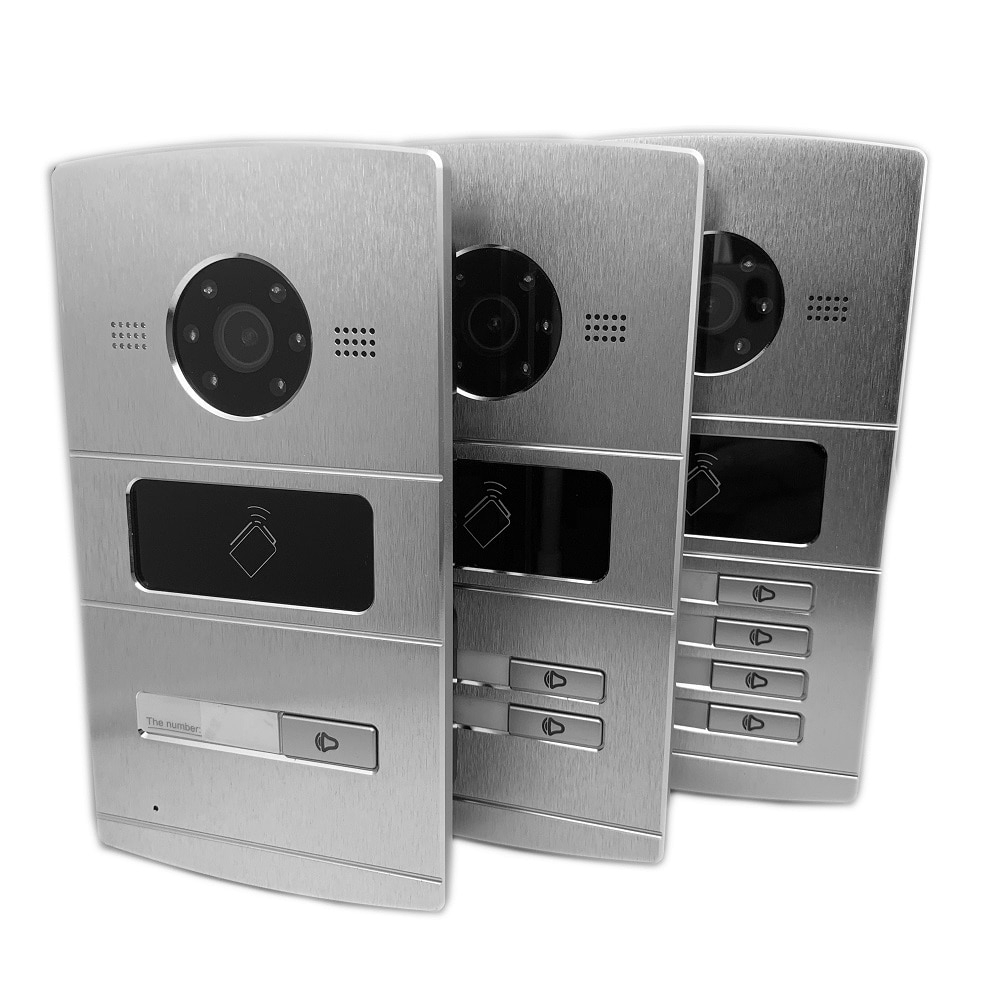 Video Door Bell with Different Number of Buttons