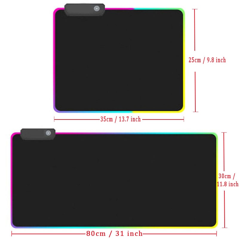 Large RGB Gaming Mouse Pad