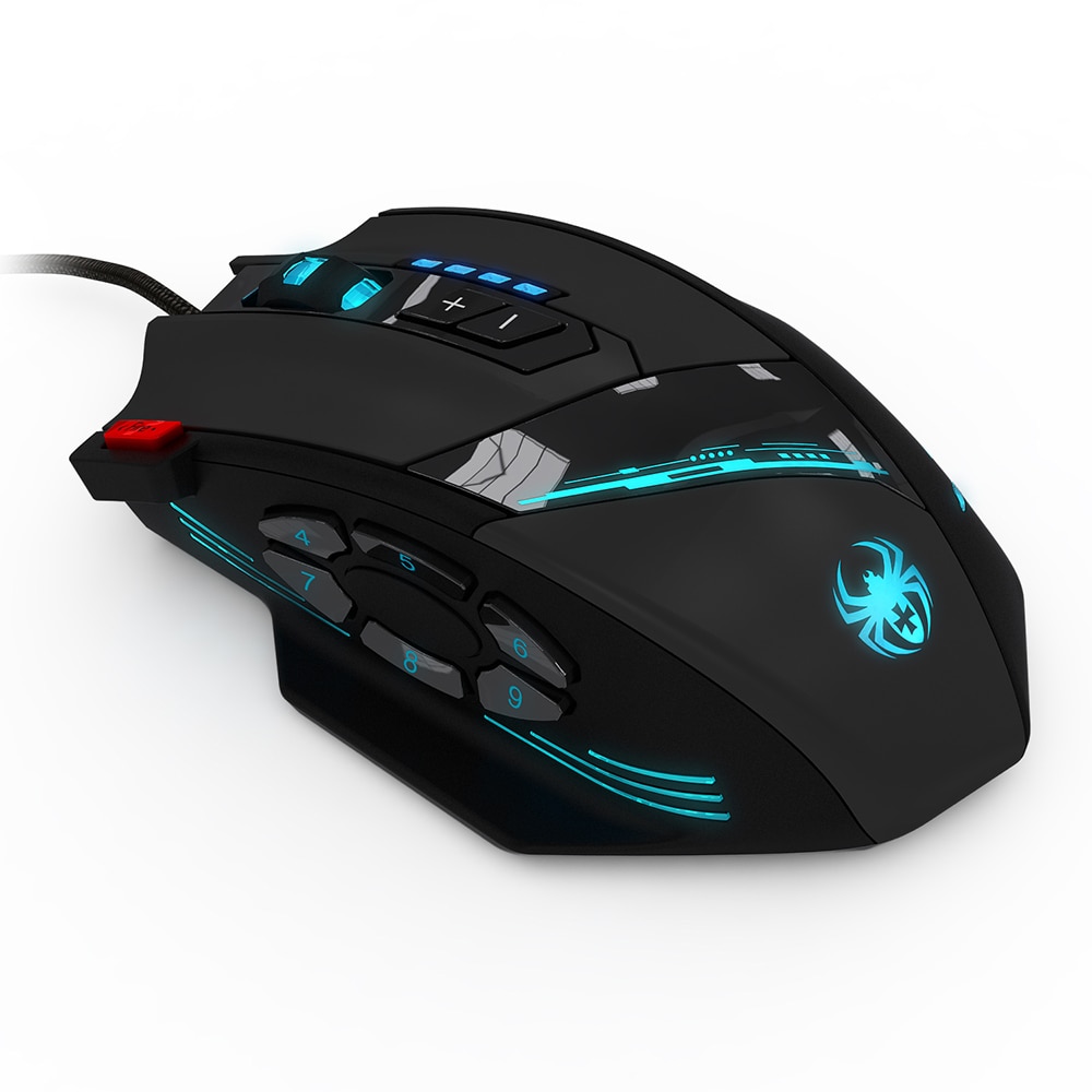 12-Buttons Programmable Wired Gaming Mouse 12-Buttons Programmable Wired Gaming Mouse