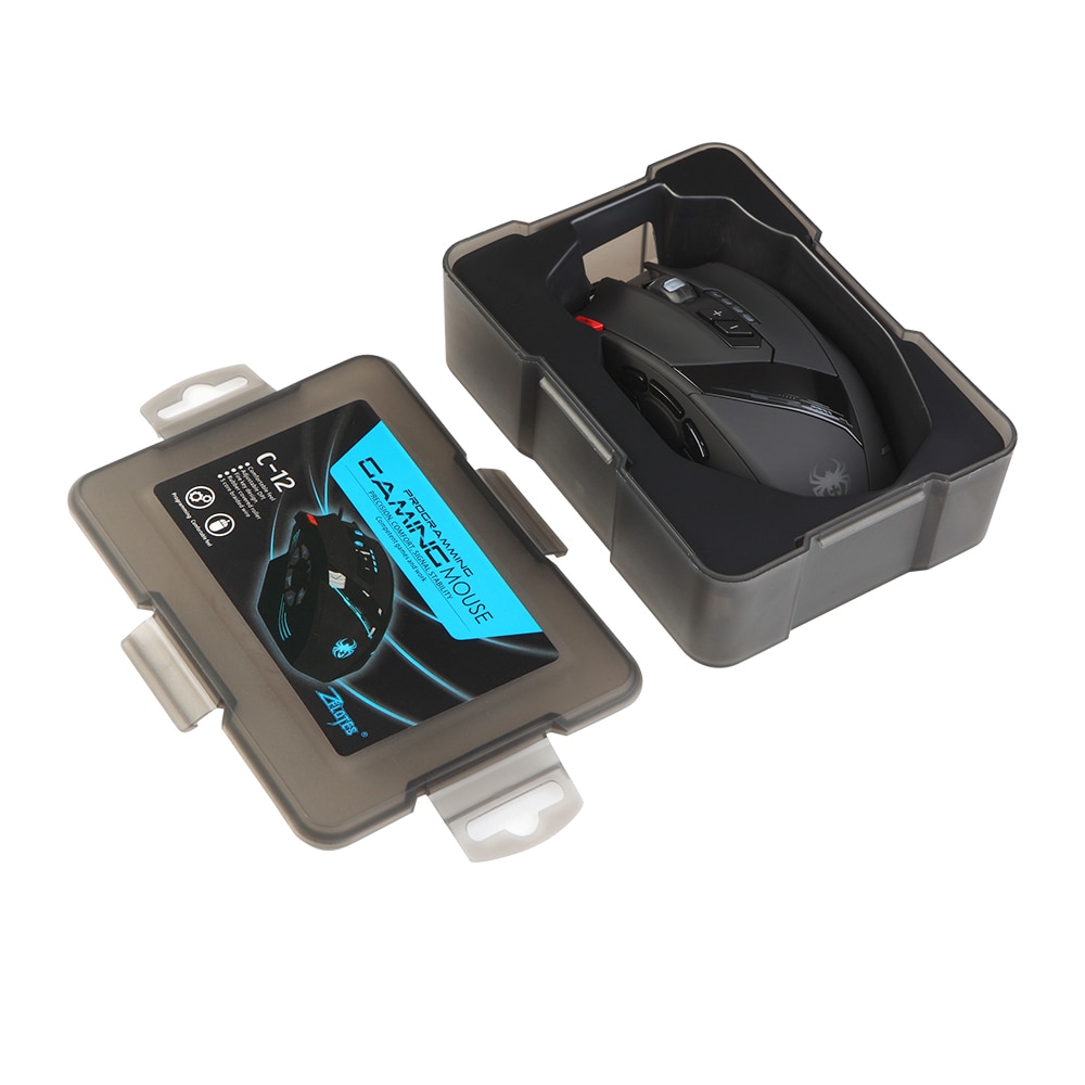 12-Buttons Programmable Wired Gaming Mouse 12-Buttons Programmable Wired Gaming Mouse