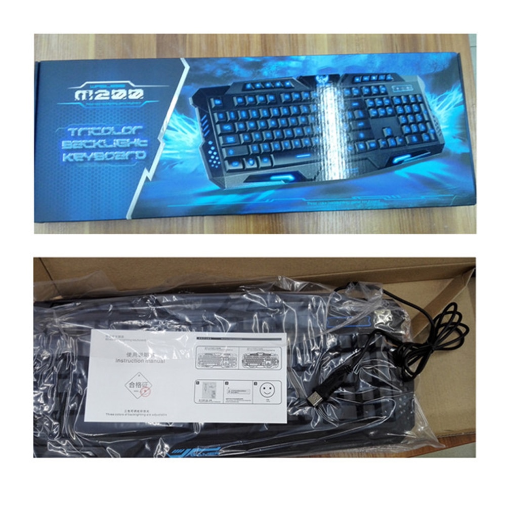 Gaming Tri-Color Keyboard Gaming Tri-Color Keyboard