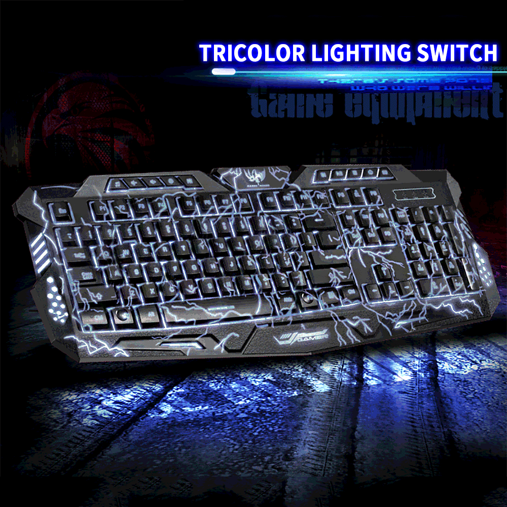 Gaming Tri-Color Keyboard Gaming Tri-Color Keyboard