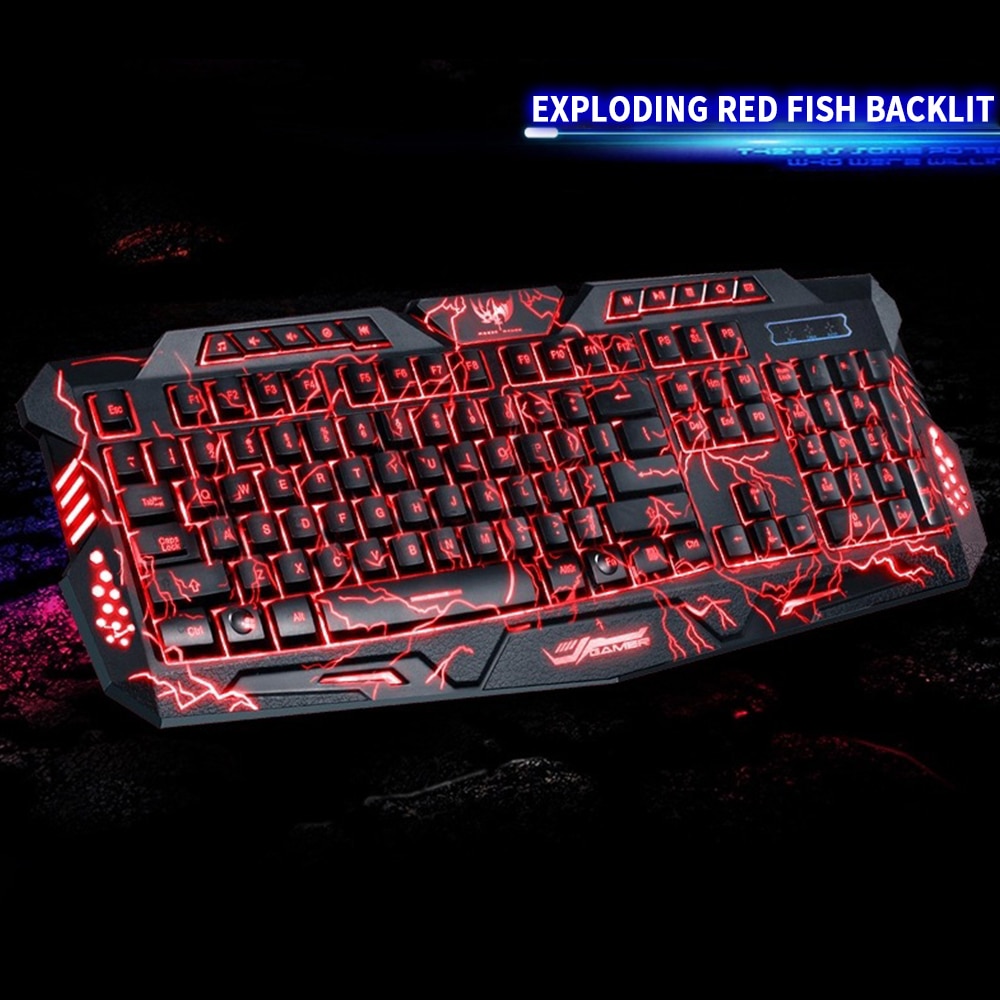 Gaming Tri-Color Keyboard Gaming Tri-Color Keyboard