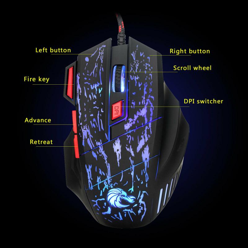 One-Handed Mechanical Gaming Keyboard with Mouse One-Handed Mechanical Gaming Keyboard with Mouse