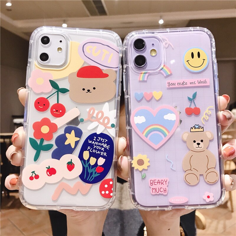 Cartoon Bear Phone Case for iPhone Cartoon Bear Phone Case for iPhone