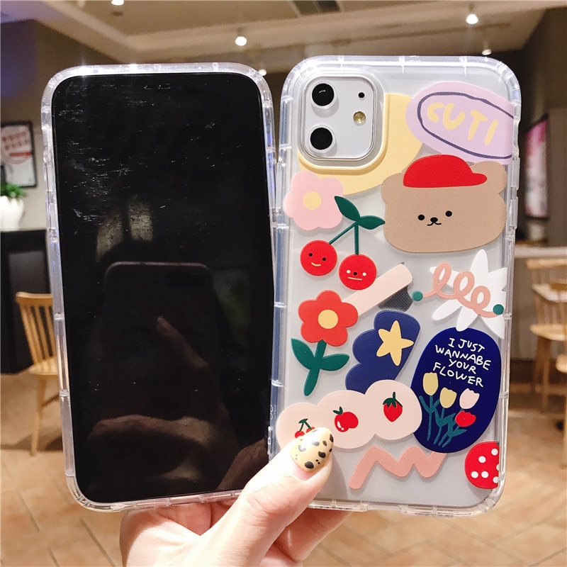 Cartoon Bear Phone Case for iPhone Cartoon Bear Phone Case for iPhone