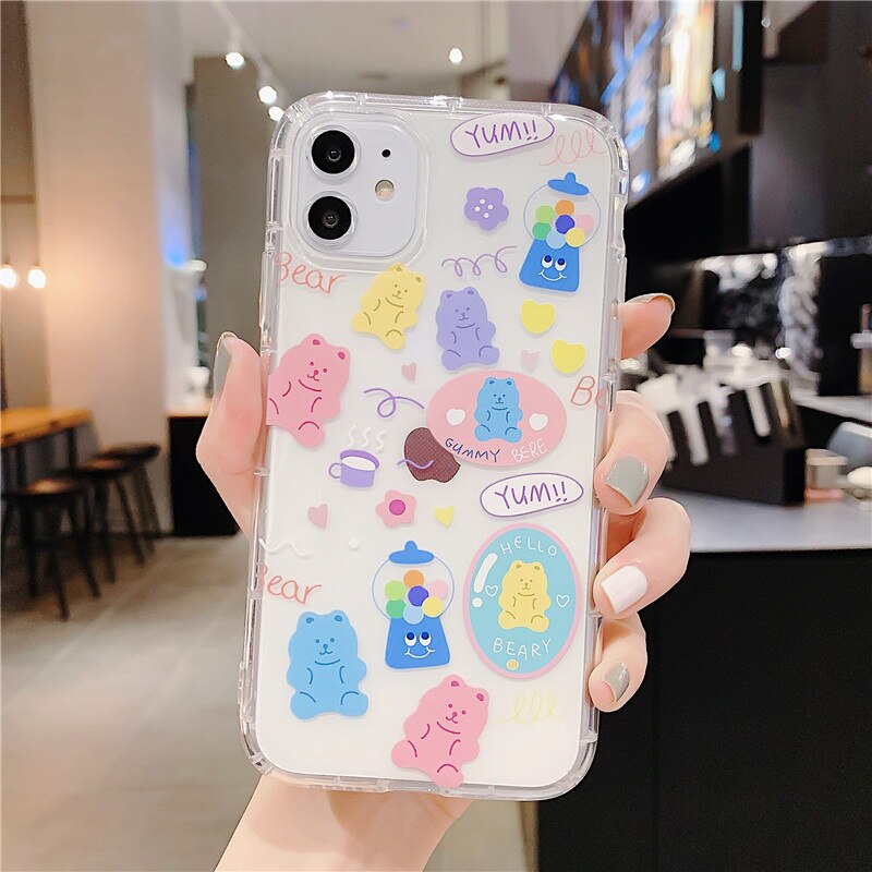 Cartoon Bear Phone Case for iPhone Cartoon Bear Phone Case for iPhone