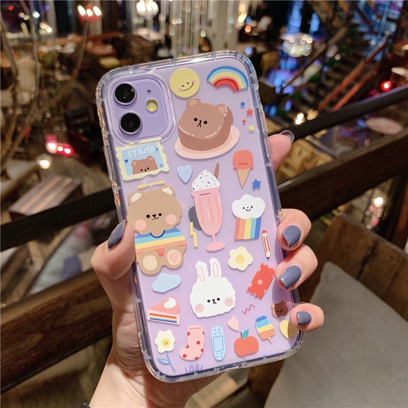 Cartoon Bear Phone Case for iPhone Cartoon Bear Phone Case for iPhone