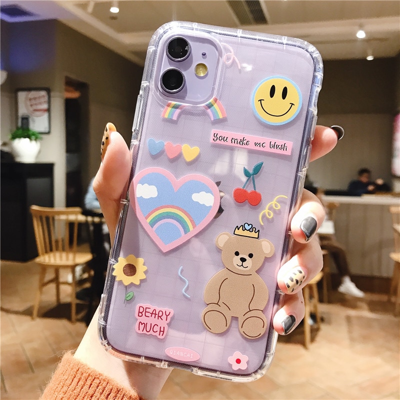 Cartoon Bear Phone Case for iPhone Cartoon Bear Phone Case for iPhone
