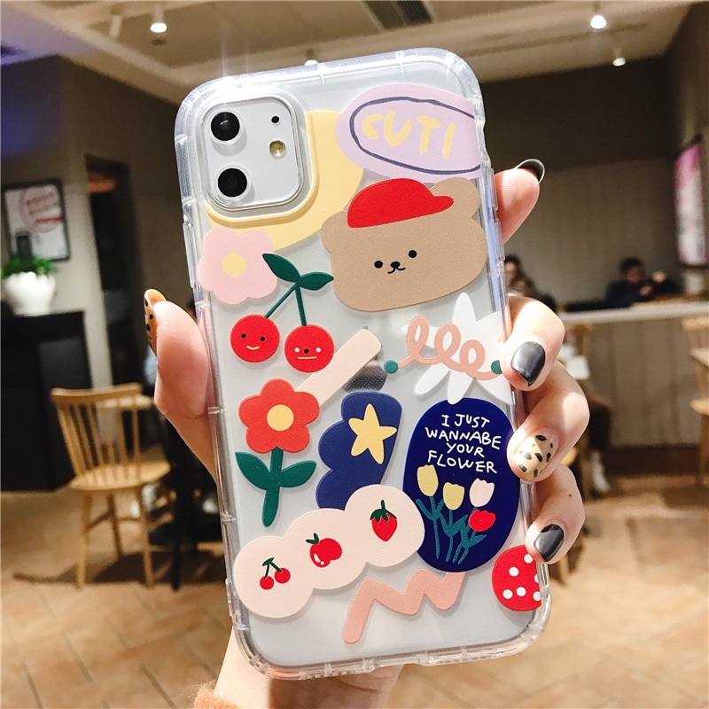 Cartoon Bear Phone Case for iPhone Cartoon Bear Phone Case for iPhone