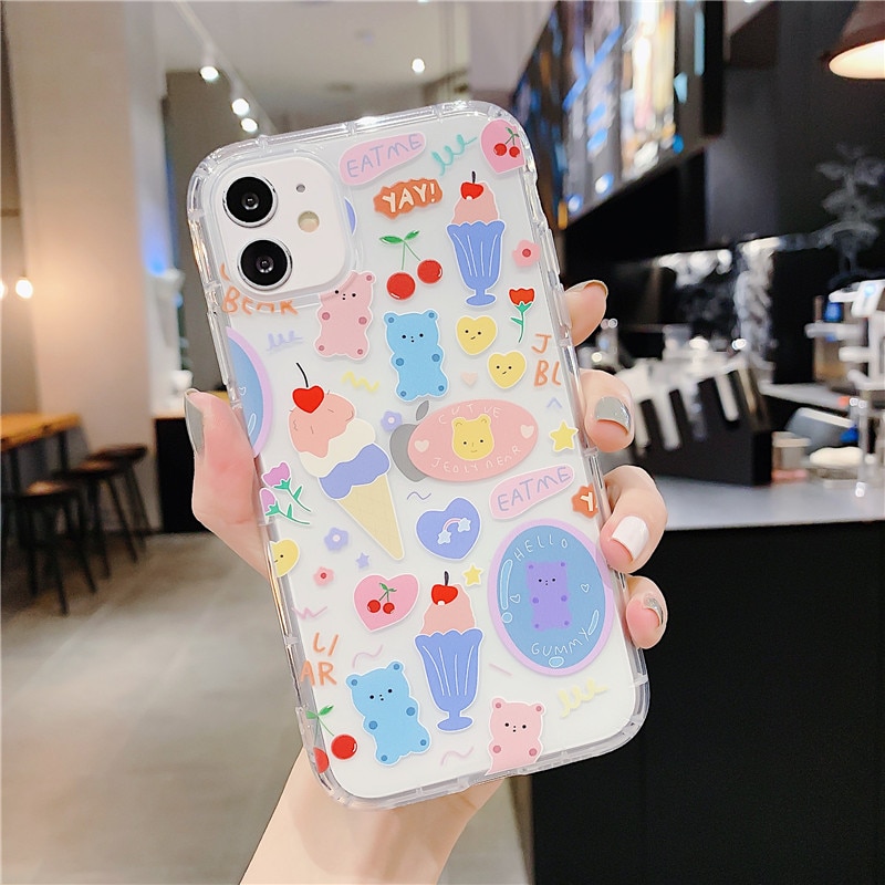 Cartoon Bear Phone Case for iPhone Cartoon Bear Phone Case for iPhone