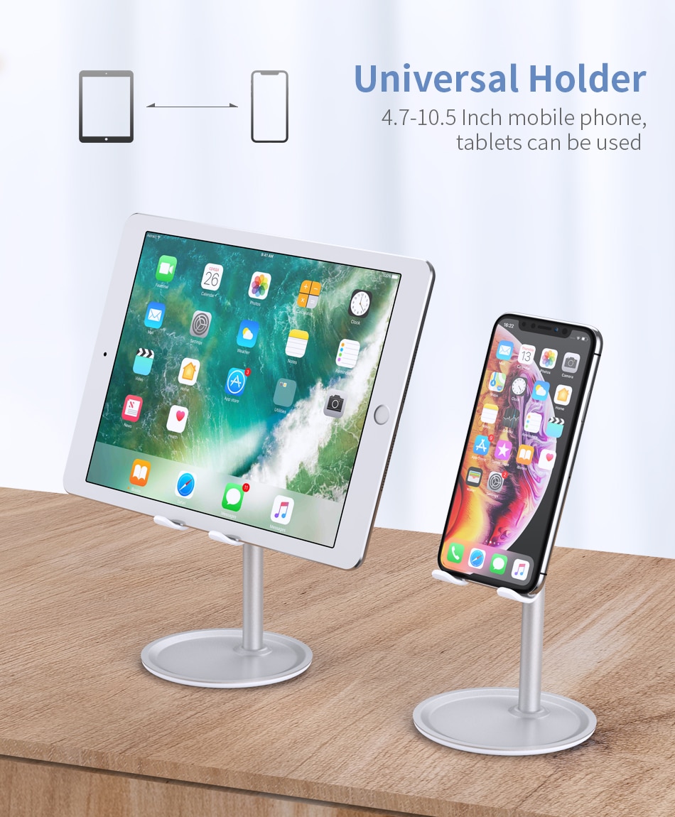 Universal Tablet / Phone Desk Holder Universal Tablet / Phone Desk Holder
