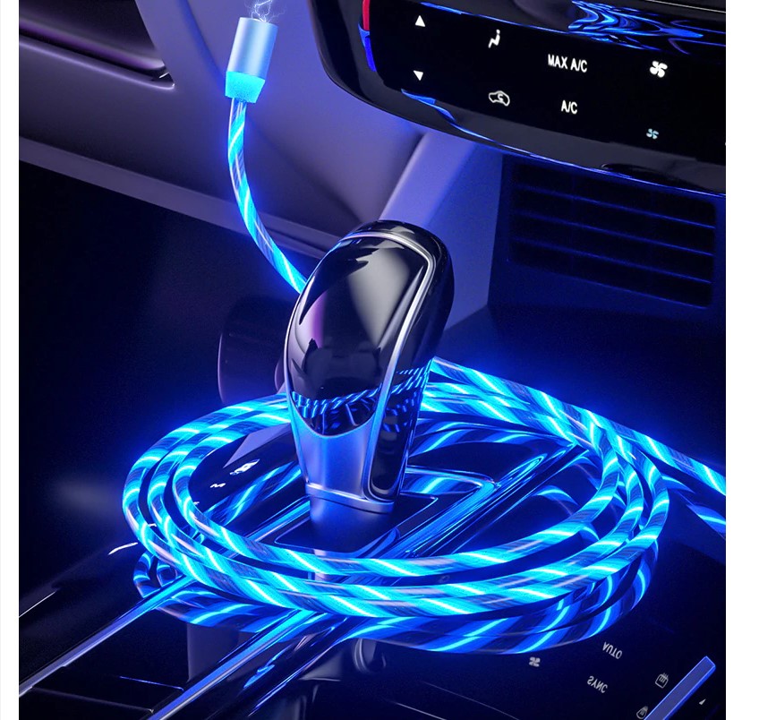 LED Magnetic Charging Cable