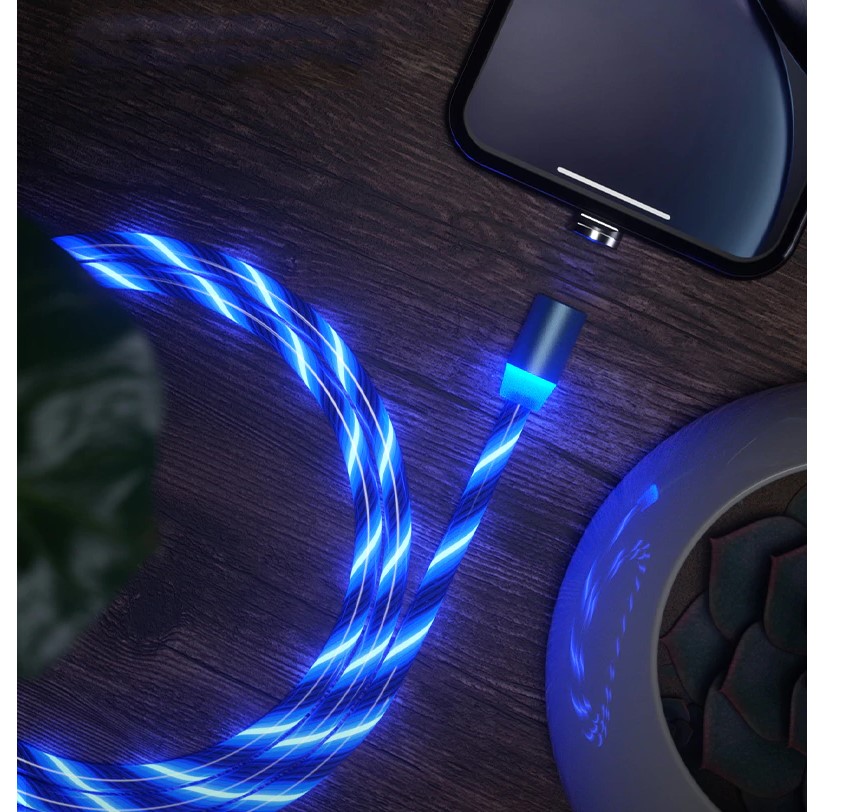 LED Magnetic Charging Cable