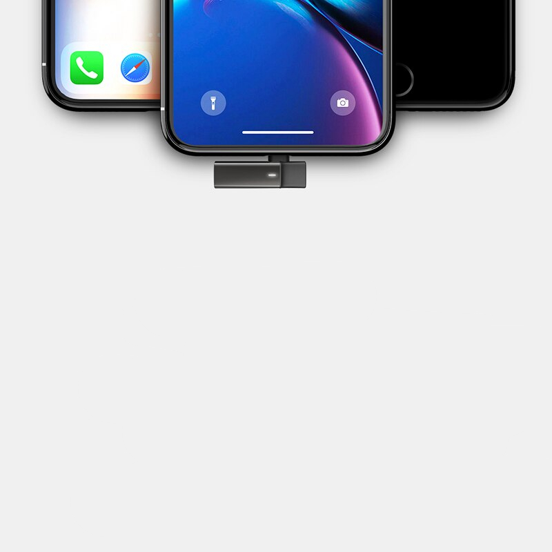 Black and Grey Headphone Adapter for iPhone Black and Grey Headphone Adapter for iPhone