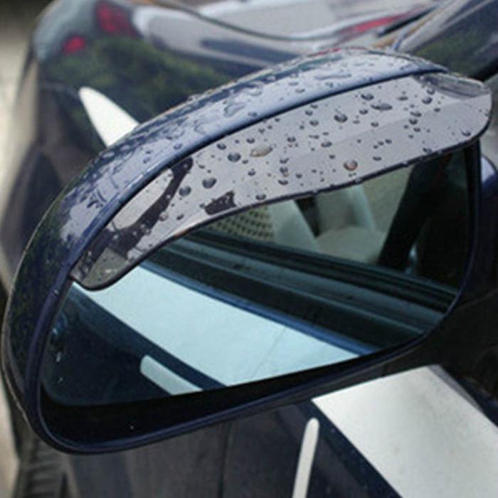 Flexible Rear View Mirror Rain Guards Flexible Rear View Mirror Rain Guards