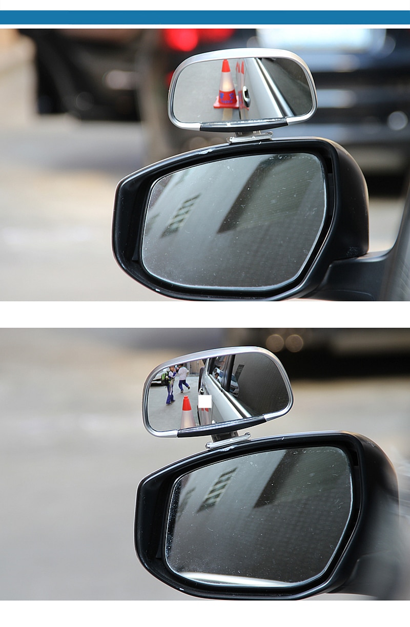Adjustable Auxiliary Rearview Mirror